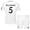Goedkope Real Madrid Bellingham 5 Kids Thuistenue 2024-25 Goedkope Real Madrid Bellingham 5 Kids Thuistenue 2024-25